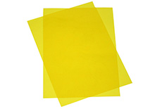 Letter size PVC sheet